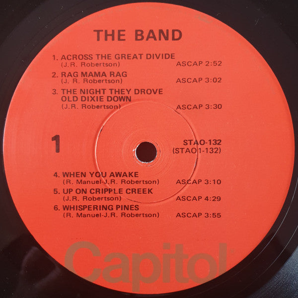 The Band : The Band (LP, Album, RE, Win)