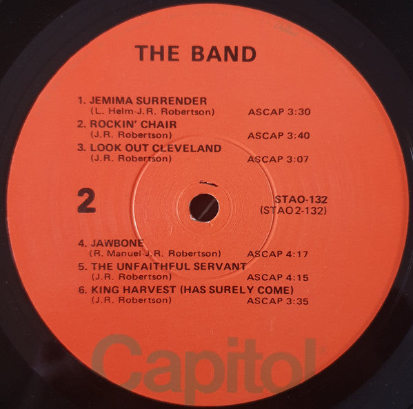 The Band : The Band (LP, Album, RE, Win)