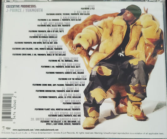 Yukmouth : United Ghettos Of America Vol. 2 (CD, Album)