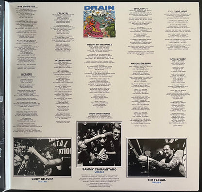 Drain (17) : Living Proof (LP, Album)
