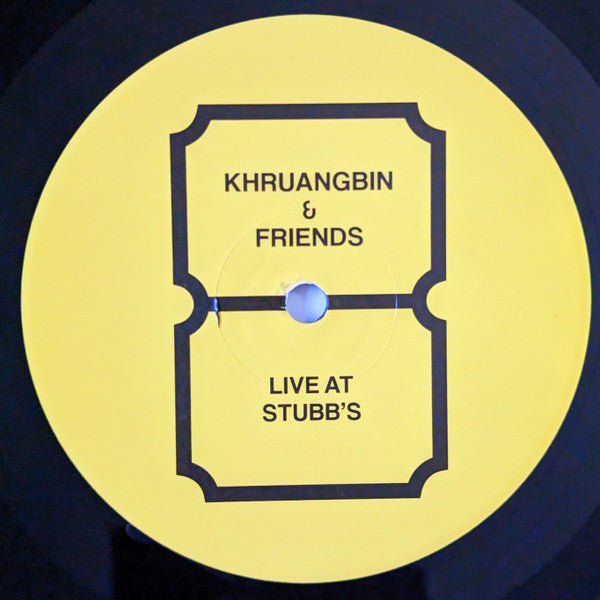 Khruangbin & Friends* : Live At Stubb's (LP, Album, Ltd, Tex)