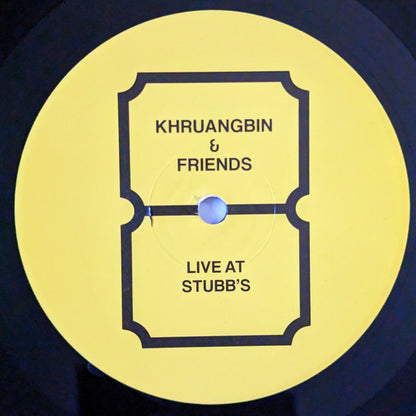 Khruangbin & Friends* : Live At Stubb's (LP, Album, Ltd, Tex)