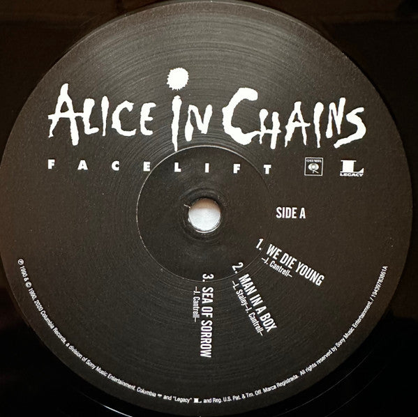 Alice In Chains : Facelift (2xLP, Album, RE, RM, RP)