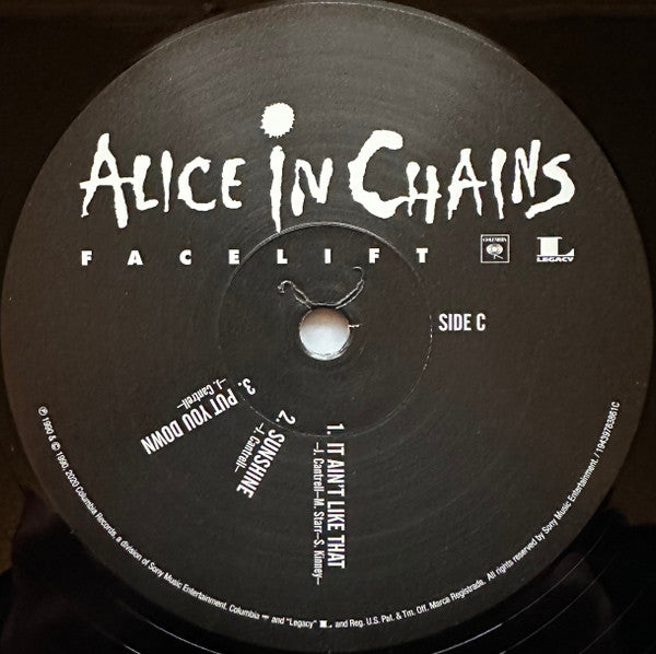 Alice In Chains : Facelift (2xLP, Album, RE, RM, RP)
