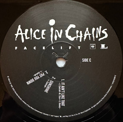 Alice In Chains : Facelift (2xLP, Album, RE, RM, RP)