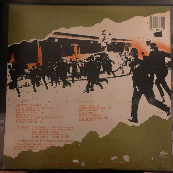 The Clash : The Clash (LP, Album, Pit + 7", Promo, Pit)