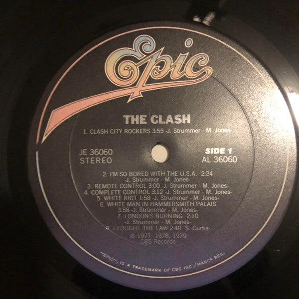 The Clash : The Clash (LP, Album, Pit + 7", Promo, Pit)