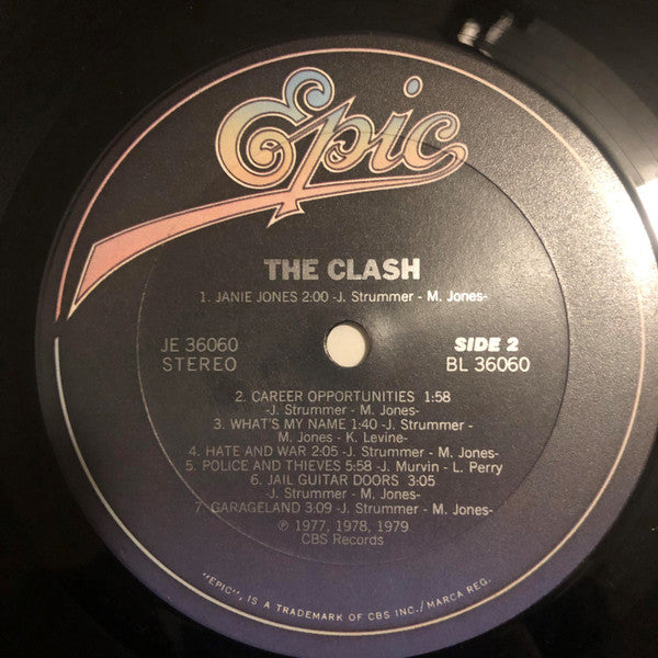 The Clash : The Clash (LP, Album, Pit + 7", Promo, Pit)