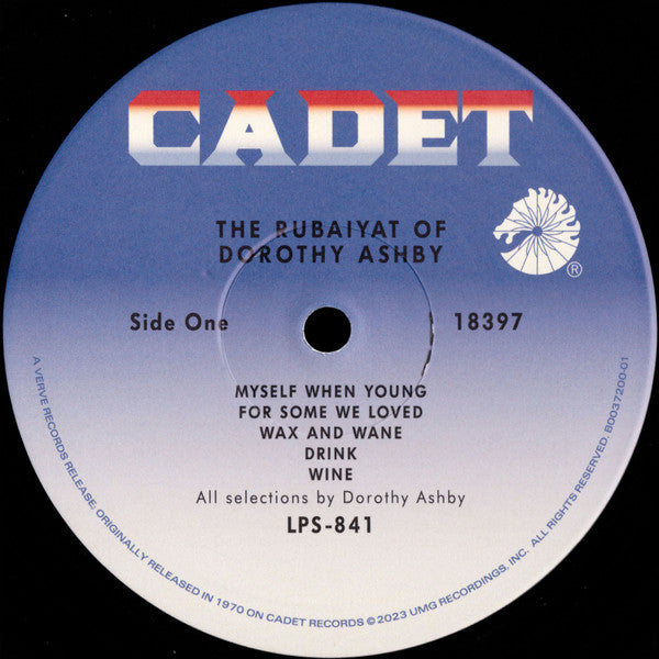 Dorothy Ashby : The Rubaiyat Of Dorothy Ashby (LP, Album, RE, 180)