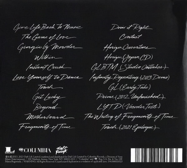 Daft Punk : Random Access Memories (10th Anniversary Edition) (CD, Album, RE, Min + CD)