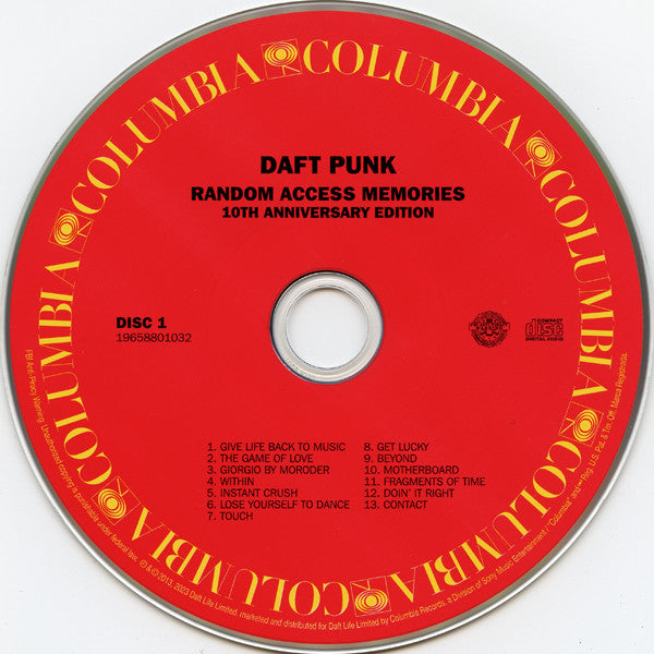 Daft Punk : Random Access Memories (10th Anniversary Edition) (CD, Album, RE, Min + CD)