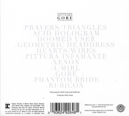 Deftones : Gore (CD, Album, RE, Dig)