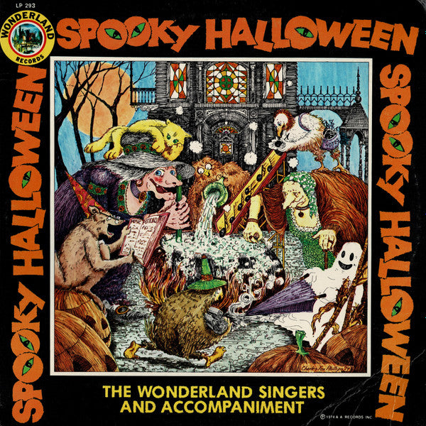 The Wonderland Singers : Spooky Halloween (LP, Album)