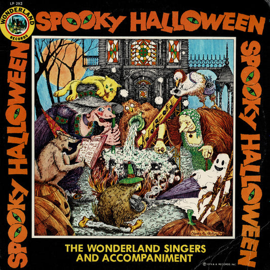 The Wonderland Singers : Spooky Halloween (LP, Album)