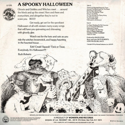 The Wonderland Singers : Spooky Halloween (LP, Album)