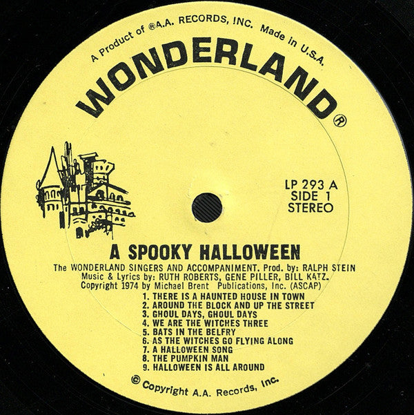 The Wonderland Singers : Spooky Halloween (LP, Album)