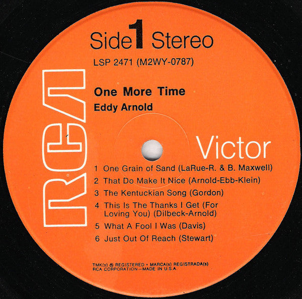Eddy Arnold : One More Time (LP, Album, RE)