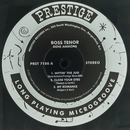 Gene Ammons : Boss Tenor (LP, Album, Ltd, RE, RM, RP, 180)