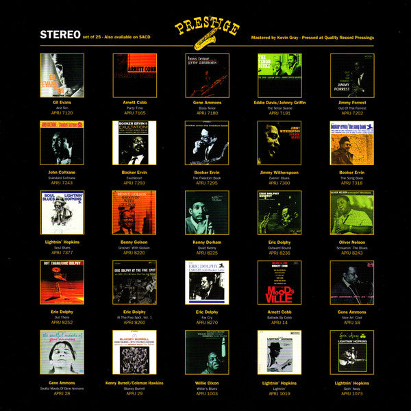 Gene Ammons : Boss Tenor (LP, Album, Ltd, RE, RM, RP, 180)