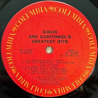 Simon And Garfunkel* : Simon And Garfunkel's Greatest Hits (LP, Comp, Pit)