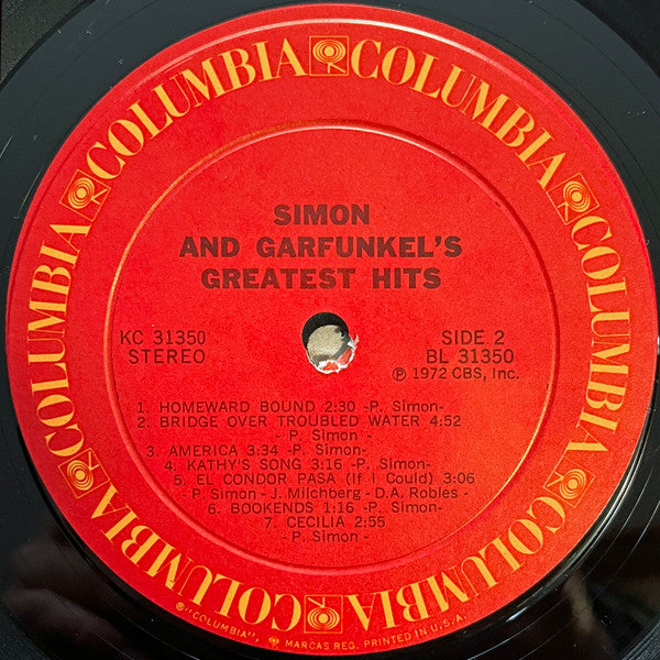 Simon And Garfunkel* : Simon And Garfunkel's Greatest Hits (LP, Comp, Pit)