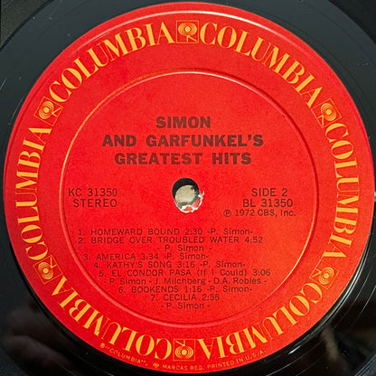 Simon And Garfunkel* : Simon And Garfunkel's Greatest Hits (LP, Comp, Pit)