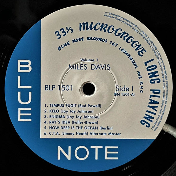 Miles Davis : Volume 1 (LP, Comp, Mono, RE, RM, 180)