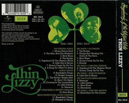 Thin Lizzy : Vagabonds Of The Western World (CD, Album, RE + CD, Comp + Dlx, RM, Dig)
