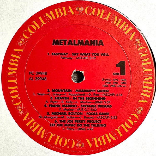 Various : Metalmania (LP, Comp, Pit)