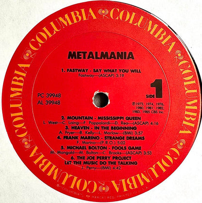 Various : Metalmania (LP, Comp, Pit)