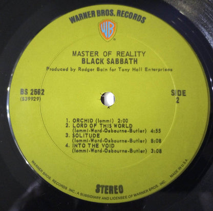 Black Sabbath : Master Of Reality (LP, Album, Pit)