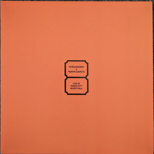 Khruangbin & Nubya Garcia : Live At Radio City Music Hall (LP, Album)