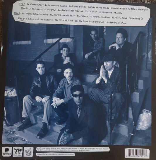 The Slackers : Wasted Days (2x12", Album, RP, Bla)