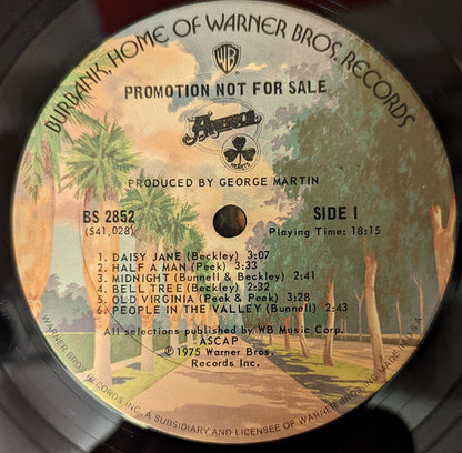 America (2) : Hearts (LP, Album, Promo, San)