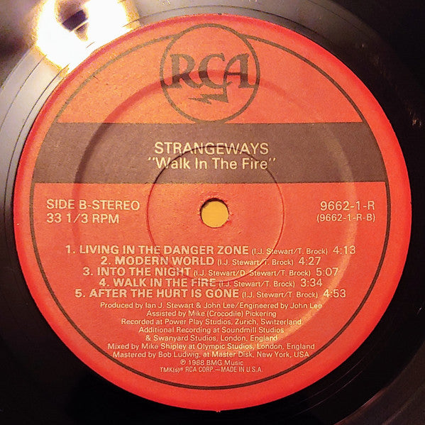 Strangeways (2) : Walk In The Fire (LP, Album)