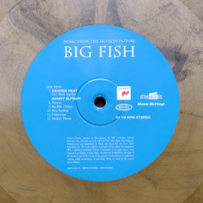 Danny Elfman : Big Fish (Music From The Motion Picture) (2xLP, Album, Num, RE, Gol)