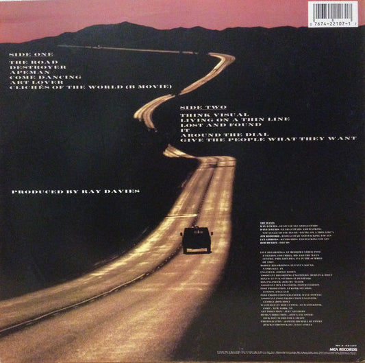 The Kinks : The Road (LP, Album)