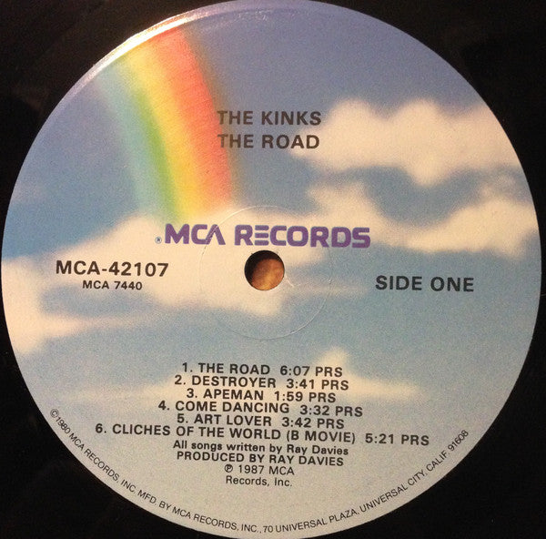The Kinks : The Road (LP, Album)