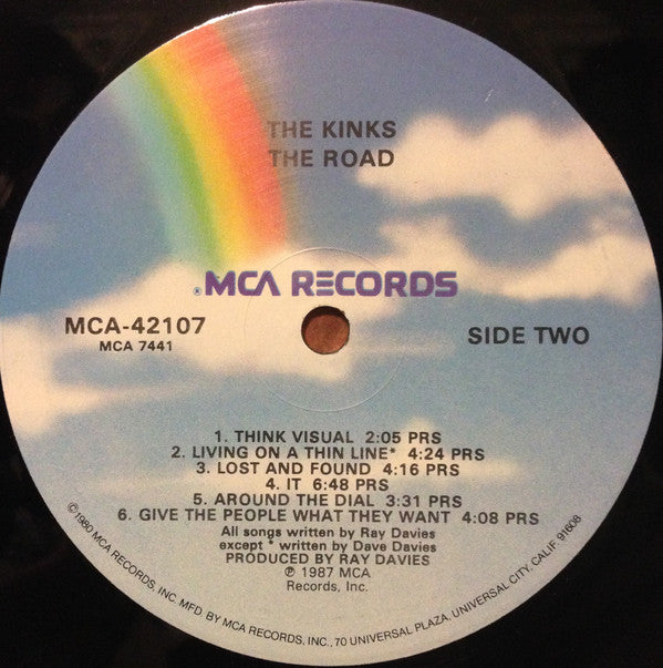 The Kinks : The Road (LP, Album)