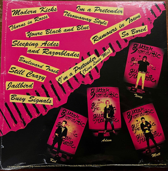 The Exploding Hearts : Guitar Romantic (LP, Album, RM)