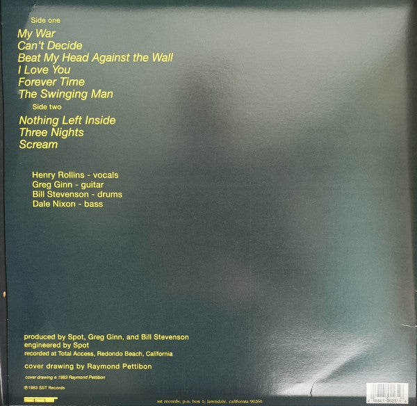 Buy Black Flag : My War (LP, Album, RE) Online for a great