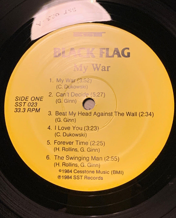 【美盤/US盤レコード】Black Flag / My War Black Flag – My War – Vinyl (LP, Album), 1985 [r2697421