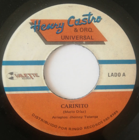 Henry Castro Y Su Orquesta : Cariñito / Esa Gente Amanecieron (7")