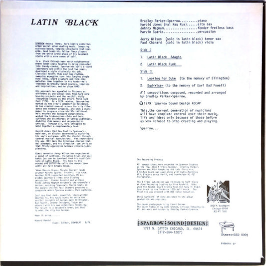 Sparrow* : Latin Black (LP)