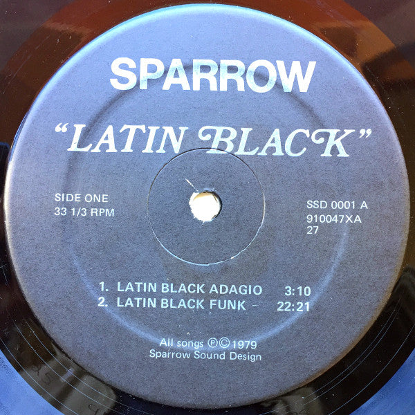 Sparrow* : Latin Black (LP)