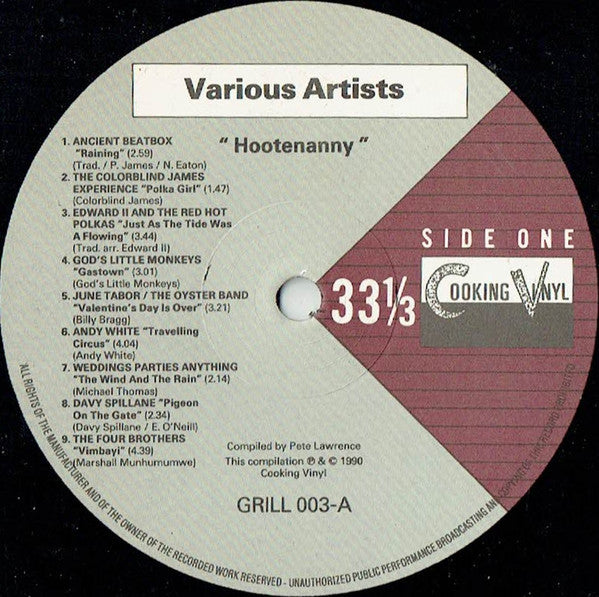 Various : Hootenanny (LP, Comp)