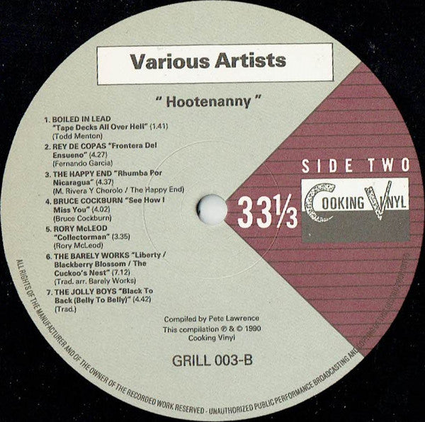 Various : Hootenanny (LP, Comp)