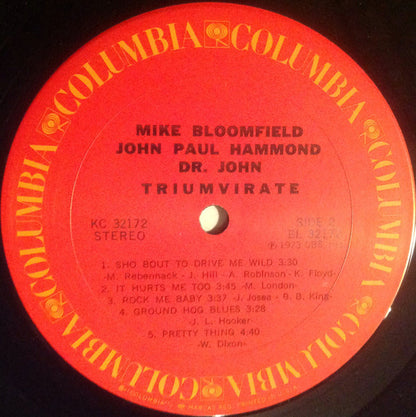 Bloomfield* / Hammond* / Dr. John : Triumvirate (LP, Album, San)