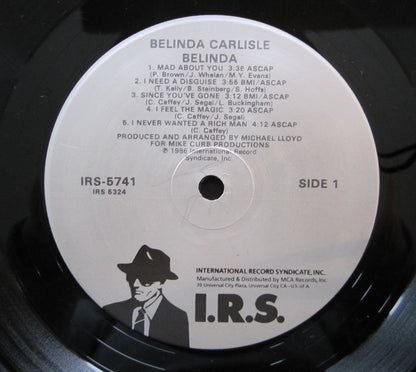 Belinda Carlisle : Belinda (LP, Album, Glo)