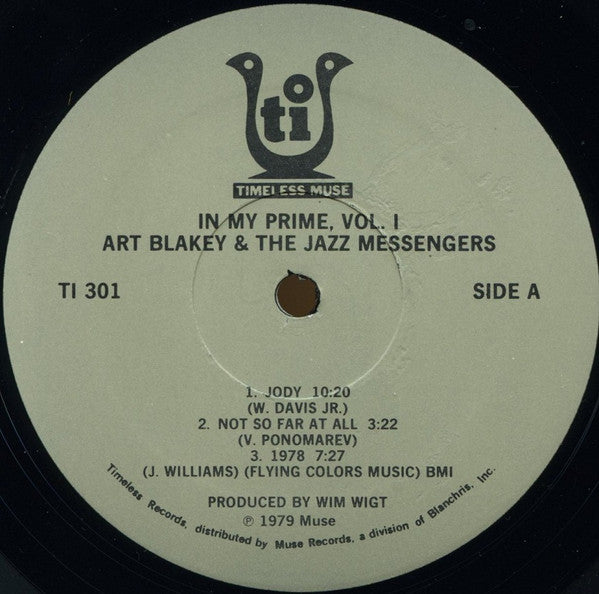 Art Blakey And The Jazz Messengers* : In My Prime Vol. 1 (LP, Album)